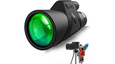 Simitten 12X42 High Power Monocular Telescope