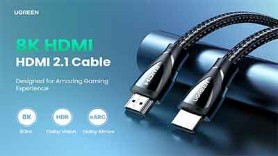 UGREEN HDMI Cable 8K 60Hz Ultra High Speed 6FT