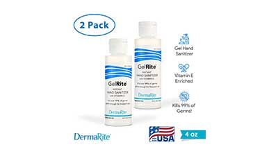 GelRite Instant Hand Sanitizer Gel 4 Ounce