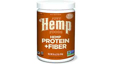 Hemp Protein Powder Plus Fiber 16 oz