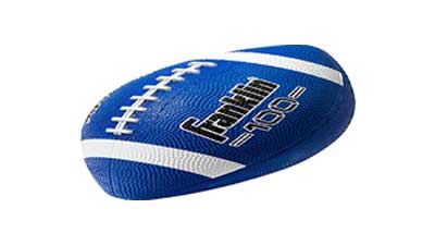 Franklin Sports Grip-Rite 100 Rubber Junior Football