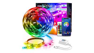 Bluetooth Color Changing LED Strip Lights