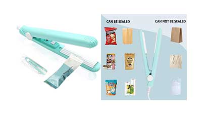 Mini Sealer Handheld Bag Sealer for Food Storage