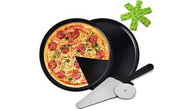 2-Piece Set Non-stick Pizza Baking Pan