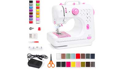 6V Compact Sewing Crafting Machine 12 Stitch Patterns