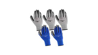 Wells Lamont Mens Nitrile Glove 5 Pack