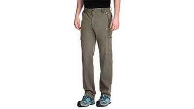 Clothin Mens Elastic-Waist Travel Pant