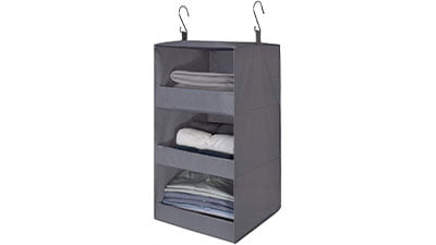 3-Shelf Hanging Closet Organizer