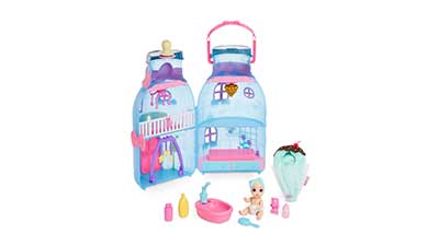 Baby Bottle House with 20plus Surprises