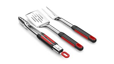 Soft Grip 3 Piece Barbecue Grill Tool Set