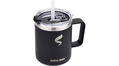 Vacuum Insulated SS Tumbler 12 oz Coffee Mug