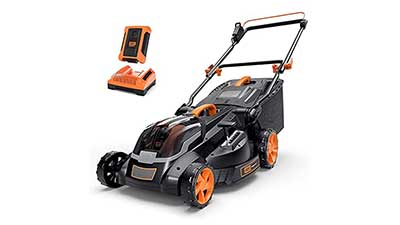 Cordless Lawn Mower 40V Max 4 Ah Battery