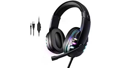 Hopemate Immersive Gaming Headset At $18