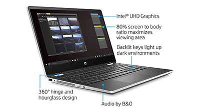 HP Pavilion x360 14 2-in-1 Laptop