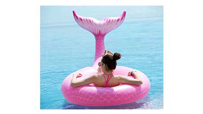 Giant Inflatable Mermaid Tail Pool Float