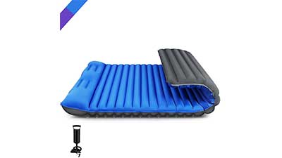 Inflatable Sleeping Mat for Backpacking 2 Person