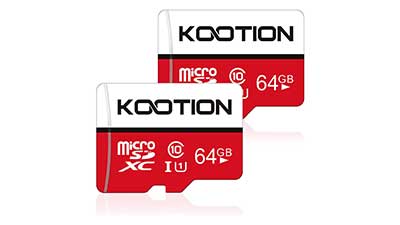 KOOTION 64GB Micro SD Card 2 Pack