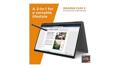 Lenovo Flex 5 16GB 256GB SSD AMD Radeon