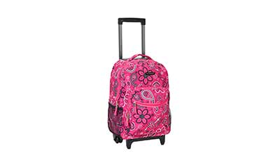 Rockland Luggage 17 inch Rolling Backpack R01