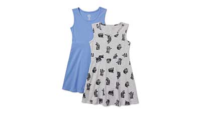 Wonder Nation Girls Sleeveless Play Dress