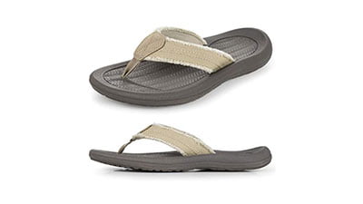 KRABOR Mens Flip Flops