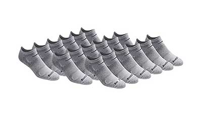 Mens Multi-Pack Mesh Ventilating No-Show Socks