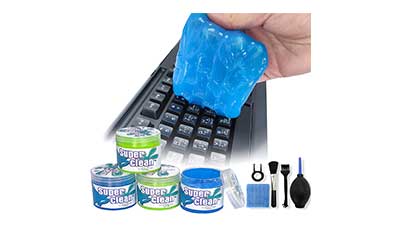 Dust Cleaning Gel with 5 Keyboard Cleaning Kit