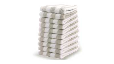 JEMPSEY 10 Pack Dishcloth Kitchen Towels