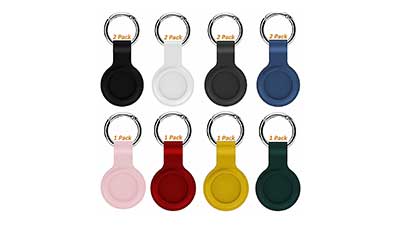 12 Pack Portable Case for AirTag Key Finder