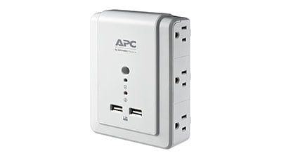 APC Wall Outlet Plug Extender