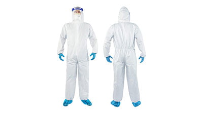 Disposable Protective Coverall Hazmat Suit