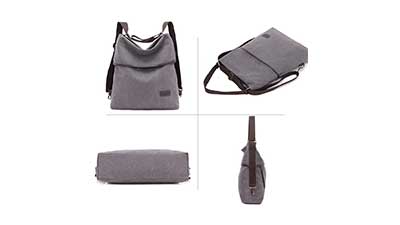 Canvas Multifunctional Purse Handbag Tote for Women