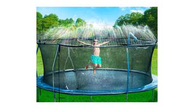 Outdoor Trampoline Waterwhirl Sprinkler Toy for Kids