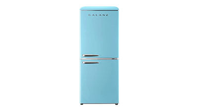 Galanz - retro 7.4 cu. ft bottom mount refrigerator