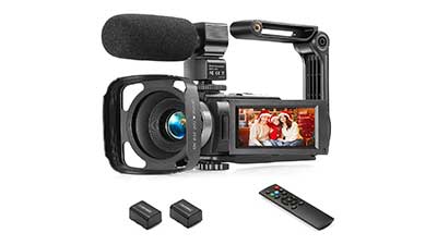 Touch Screen Camcorder 1080P Video Camera