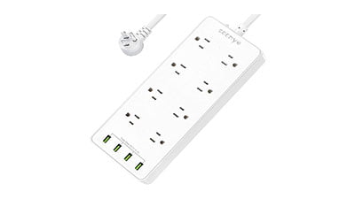 Soonye Surge Protector Power Strip with USB