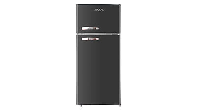 RCA RFR786-BLACK 2 Door Refrigerator Freezer