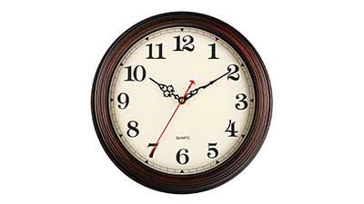 KECYET Vintage Wall Clock Silent Non Ticking