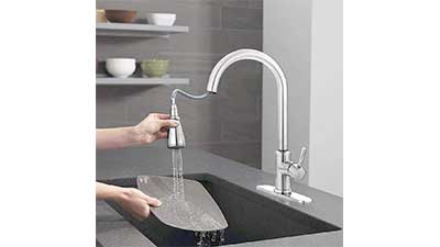 Touch Kitchen Faucet with Pull Down Sprayer