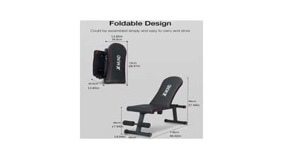 Adjustable FID Workout Bench