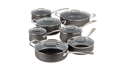 Nonstick Hard-Anodized Cookware Set