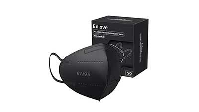 Enlove 50pcs KN95 Disposable Professional Respirator