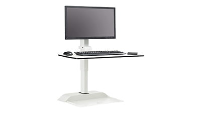 Safco Soar Single Monitor Mount Electric Stand