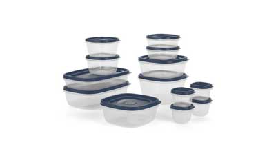 Rubbermaid Plastic Food Storage Containers