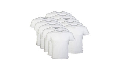 Gildan Mens Crew T Shirts 12 Multipack