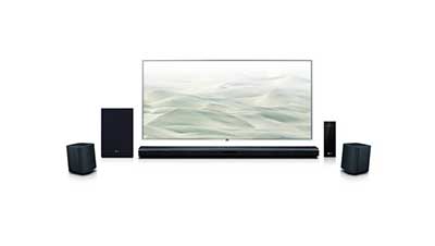 LG 4.1 Channel 420W Soundbar Wireless Speakers