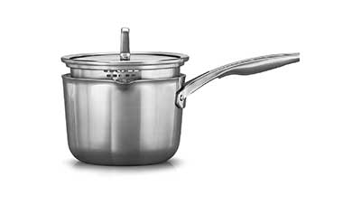 Calphalon Premier SS 3.5Qt Pour and Strain Sauce Pan