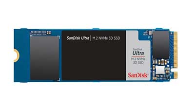SanDisk Ultra 1TB PCIe Gen 3 x4 NVMe Internal SSD