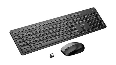 BreSii Wireless Keyboard Mouse Combo