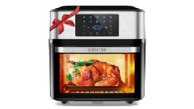 18L Air Fryer Oven 1800W 10-in-1 Air Fryer Toaster Oven